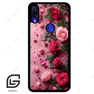 قاب گوشی شیائومی ردمی نوت 7/7پرو (Redmi Note 7 / Note 7 Pro ) طرح رز کد 2744