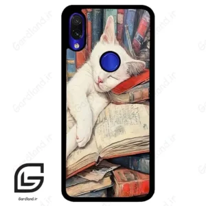 قاب گوشی شیائومی ردمی نوت 7/7پرو (Redmi Note 7 / Note 7 Pro ) طرح گربه کد 2758