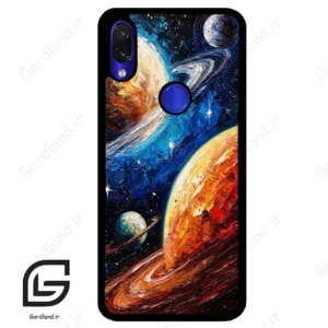 قاب گوشی شیائومی ردمی نوت 7/7پرو (Redmi Note 7 / Note 7 Pro ) طرح زحل کد 2765
