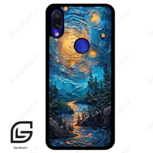 قاب گوشی شیائومی ردمی نوت 7/7پرو (Redmi Note 7 / Note 7 Pro ) طرح ابرنگ کد 2792