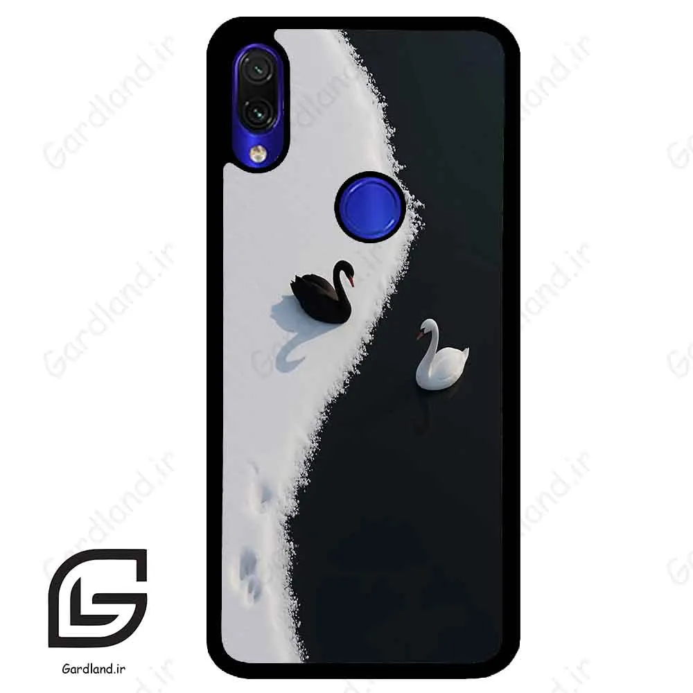 قاب گوشی شیائومی ردمی نوت 7/7پرو (Redmi Note 7 / Note 7 Pro ) طرح قو کد 2804