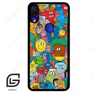 قاب گوشی شیائومی ردمی نوت 7/7پرو (Redmi Note 7 / Note 7 Pro ) طرح شخصیت کد 2856