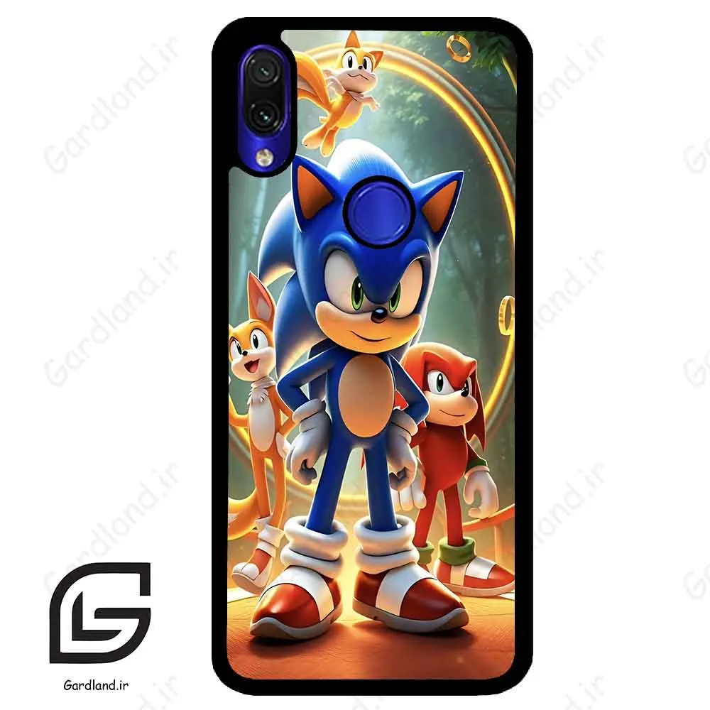 قاب گوشی شیائومی ردمی نوت 7/7پرو (Redmi Note 7 / Note 7 Pro ) طرح سونیک کد 2861