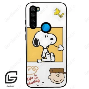 قاب گوشی شیائومی ردمی نوت 8T (Redmi Note 8T ) طرح اسنوپی کد 2076