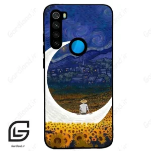 قاب گوشی شیائومی ردمی نوت 8 (Redmi Note 8 ) طرح ماه کد 2125