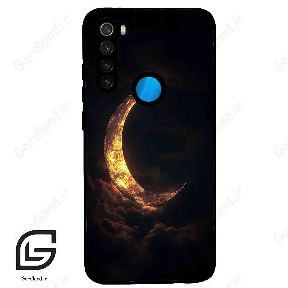 قاب گوشی شیائومی ردمی نوت 8 (Redmi Note 8 ) طرح ماه کد 2127