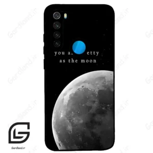 قاب گوشی شیائومی ردمی نوت 8 (Redmi Note 8 ) طرح ماه کد 2140