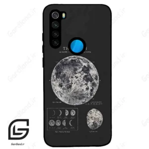 قاب گوشی شیائومی ردمی نوت 8 (Redmi Note 8 ) طرح ماه کد 2175