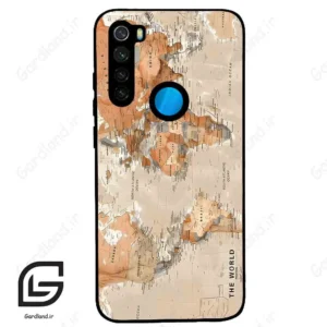قاب گوشی شیائومی ردمی نوت 8T (Redmi Note 8T ) طرح نقشه کد 2187
