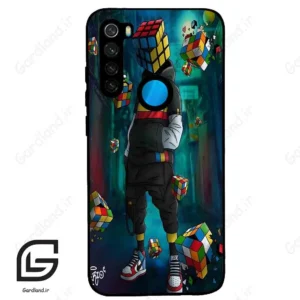 قاب گوشی شیائومی ردمی نوت 8 (Redmi Note 8 ) طرح مکعب کد 2229