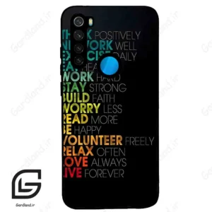 قاب گوشی شیائومی ردمی نوت 8 (Redmi Note 8 ) طرح متن کد 2332