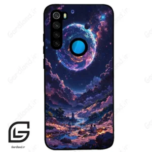 قاب گوشی شیائومی ردمی نوت 8 (Redmi Note 8 ) طرح ماه کد 2344