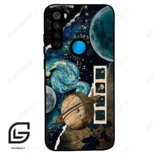 قاب گوشی شیائومی ردمی نوت 8 (Redmi Note 8 ) طرح کهکشان کد 2401
