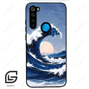 قاب گوشی شیائومی ردمی نوت 8 (Redmi Note 8 ) طرح موج کد 2443