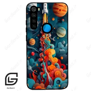 قاب گوشی شیائومی ردمی نوت 8 (Redmi Note 8 ) طرح موشک کد 2470