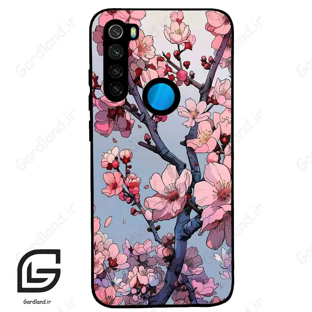 قاب گوشی شیائومی ردمی نوت 8 (Redmi Note 8 ) طرح شکوفه کد 2481
