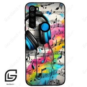 قاب گوشی شیائومی ردمی نوت 8 (Redmi Note 8 ) طرح موسیقی کد 2482