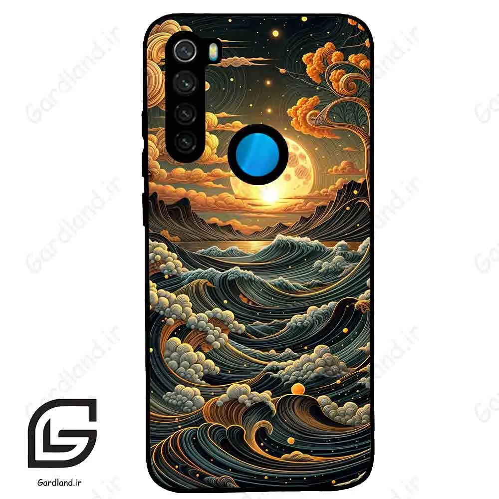 قاب گوشی شیائومی ردمی نوت 8T (Redmi Note 8T ) طرح غروب کد 2505