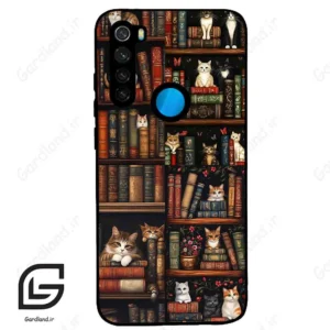 قاب گوشی شیائومی ردمی نوت 8 (Redmi Note 8 ) طرح کتابخانه کد 2532