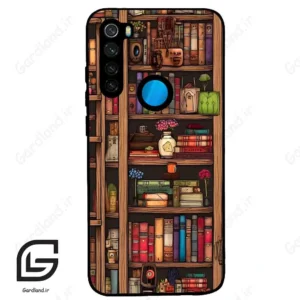 قاب گوشی شیائومی ردمی نوت 8 (Redmi Note 8 ) طرح کتابخانه کد 2537