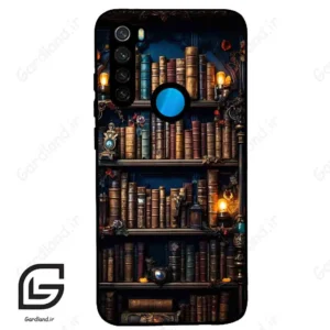 قاب گوشی شیائومی ردمی نوت 8 (Redmi Note 8 ) طرح کتابخانه کد 2541