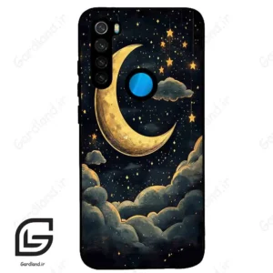 قاب گوشی شیائومی ردمی نوت 8 (Redmi Note 8 ) طرح ماه کد 2547