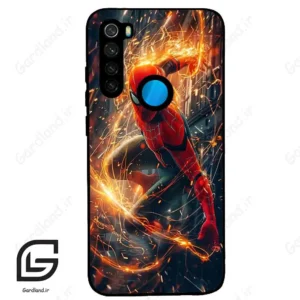 قاب گوشی شیائومی ردمی نوت 8 (Redmi Note 8 ) طرح مردعنکبوتی کد 2558