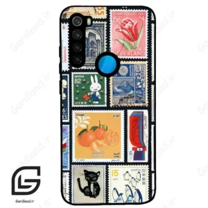 قاب گوشی شیائومی ردمی نوت 8 (Redmi Note 8 ) طرح تمبر کد 2603
