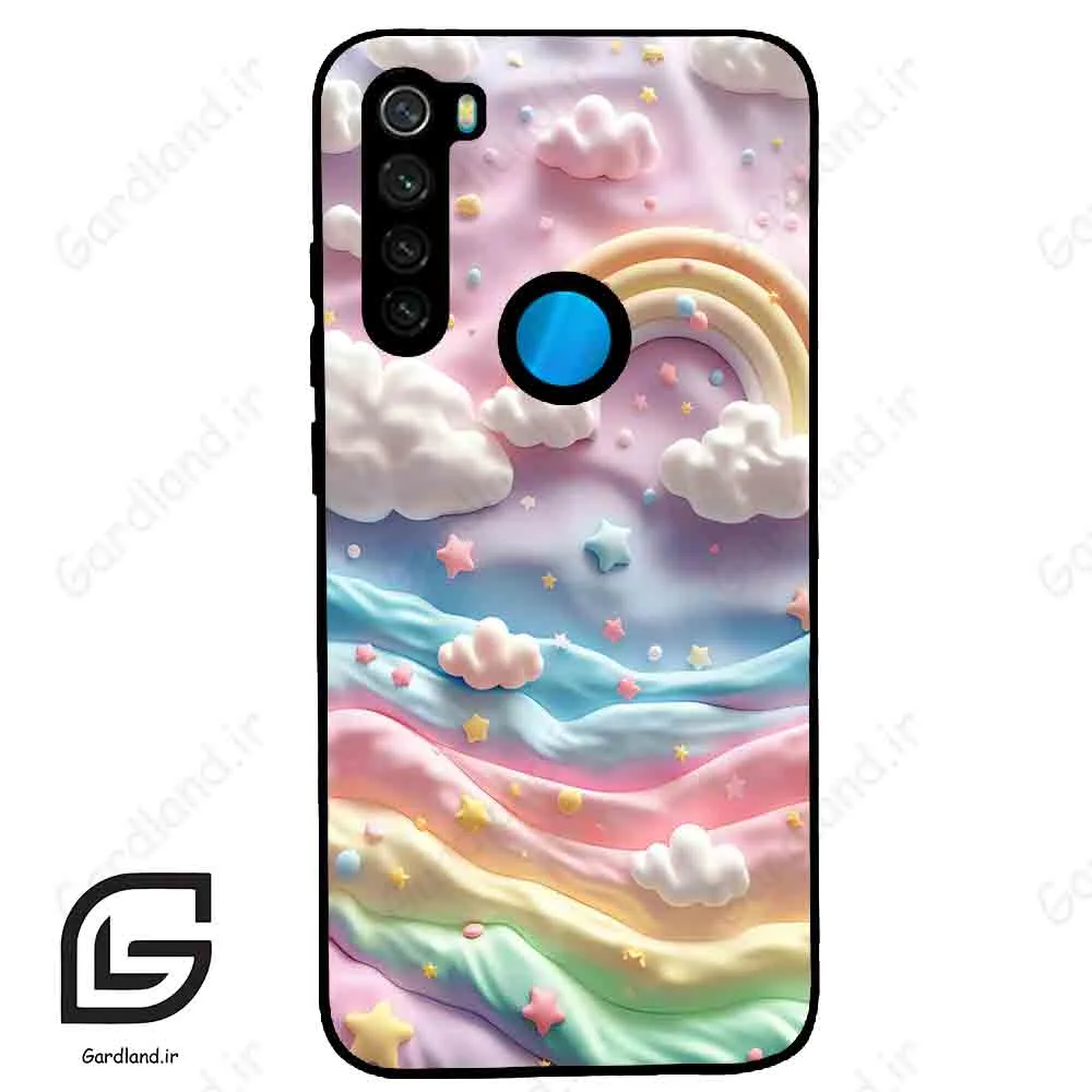 قاب گوشی شیائومی ردمی نوت 8T (Redmi Note 8T ) طرح رنگارنگ کد 2656