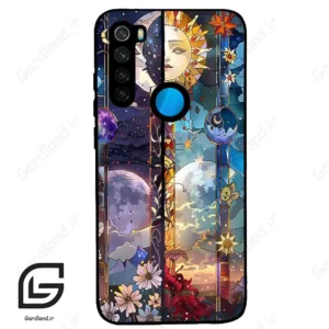 قاب گوشی شیائومی ردمی نوت 8 (Redmi Note 8 ) طرح ماه کد 2695