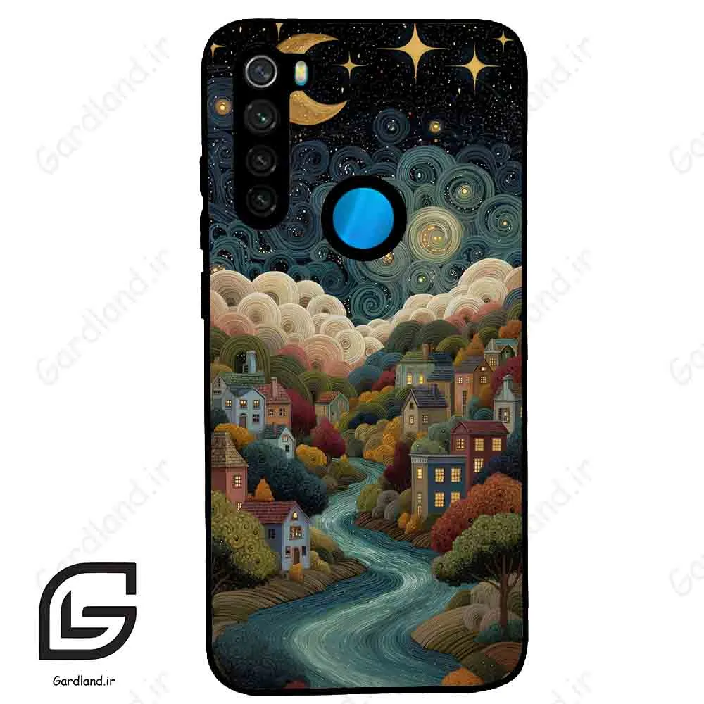 قاب گوشی شیائومی ردمی نوت 8 (Redmi Note 8 ) طرح دهکده کد 2736