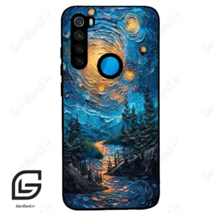 قاب گوشی شیائومی ردمی نوت 8 (Redmi Note 8 ) طرح ابرنگ کد 2792