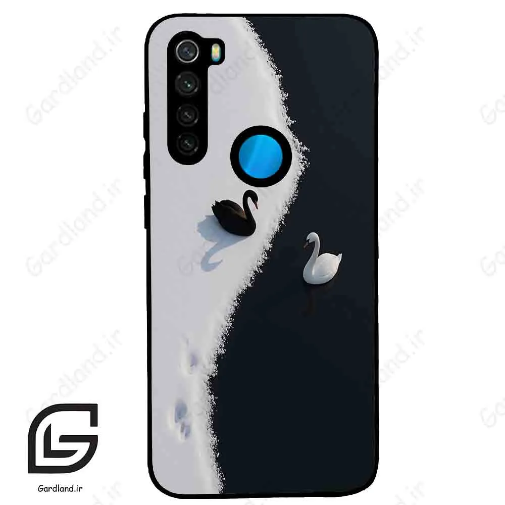 قاب گوشی شیائومی ردمی نوت 8T (Redmi Note 8T ) طرح قو کد 2804