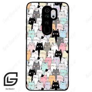قاب گوشی شیائومی ردمی نوت 8 پرو (Redmi Note 8 Pro ) طرح گربه کد 2019