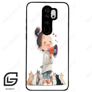 قاب گوشی شیائومی ردمی نوت 8 پرو (Redmi Note 8 Pro ) طرح دخترانه کد 2027