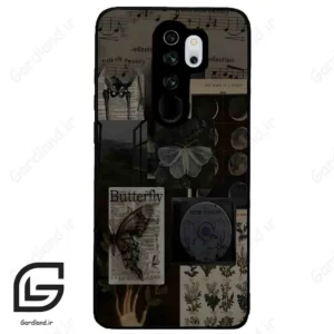 قاب گوشی شیائومی ردمی نوت 8 پرو (Redmi Note 8 Pro ) طرح پروانه کد 2096