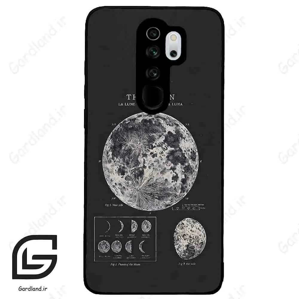 قاب گوشی شیائومی ردمی نوت 8 پرو (Redmi Note 8 Pro ) طرح ماه کد 2175