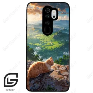 قاب گوشی شیائومی ردمی نوت 8 پرو (Redmi Note 8 Pro ) طرح گربه کد 2203