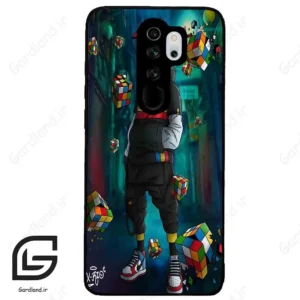 قاب گوشی شیائومی ردمی نوت 8 پرو (Redmi Note 8 Pro ) طرح مکعب کد 2229