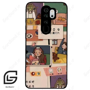 قاب گوشی شیائومی ردمی نوت 8 پرو (Redmi Note 8 Pro ) طرح دخترانه کد 2254