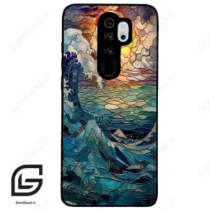 قاب گوشی شیائومی ردمی نوت 8 پرو (Redmi Note 8 Pro ) طرح موج کد 2413