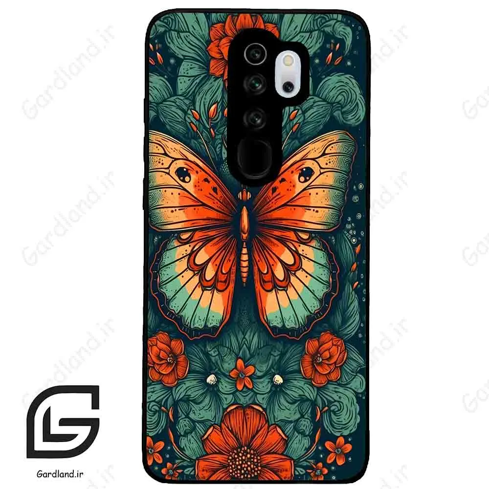 قاب گوشی شیائومی ردمی نوت 8 پرو (Redmi Note 8 Pro ) طرح پروانه کد 2421