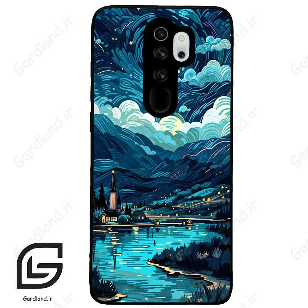 قاب گوشی شیائومی ردمی نوت 8 پرو (Redmi Note 8 Pro ) طرح شب کد 2425