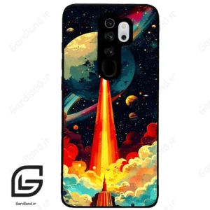 قاب گوشی شیائومی ردمی نوت 8 پرو (Redmi Note 8 Pro ) طرح موشک کد 2463