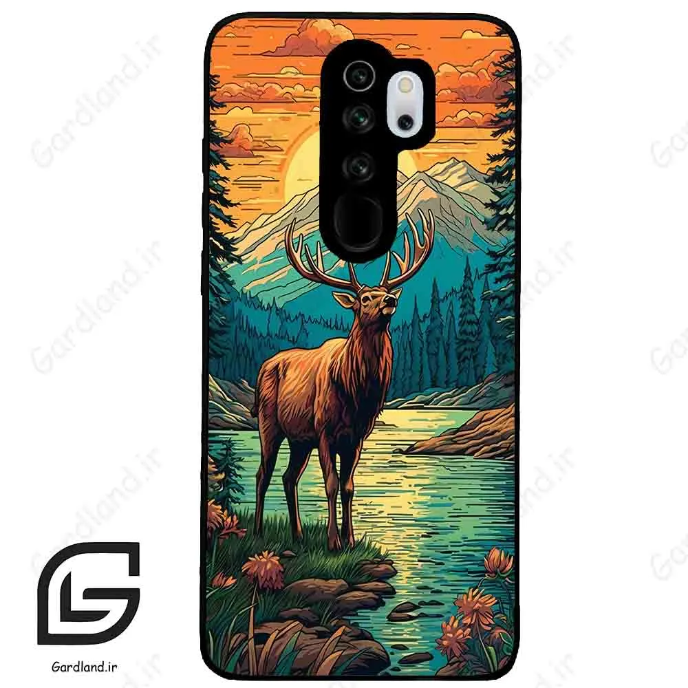 قاب گوشی شیائومی ردمی نوت 8 پرو (Redmi Note 8 Pro ) طرح گوزن کد 2471