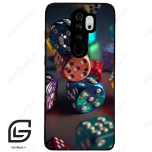قاب گوشی شیائومی ردمی نوت 8 پرو (Redmi Note 8 Pro ) طرح تاس کد 2556