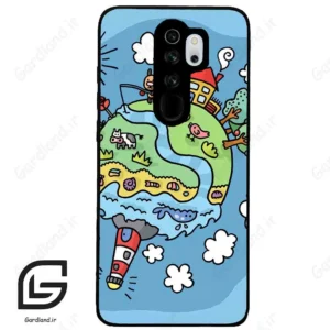 قاب گوشی شیائومی ردمی نوت 8 پرو (Redmi Note 8 Pro ) طرح کودکانه کد 2599