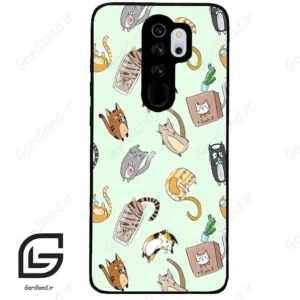 قاب گوشی شیائومی ردمی نوت 8 پرو (Redmi Note 8 Pro ) طرح گربه کد 2622