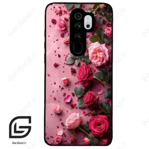 قاب گوشی شیائومی ردمی نوت 8 پرو (Redmi Note 8 Pro ) طرح رز کد 2744