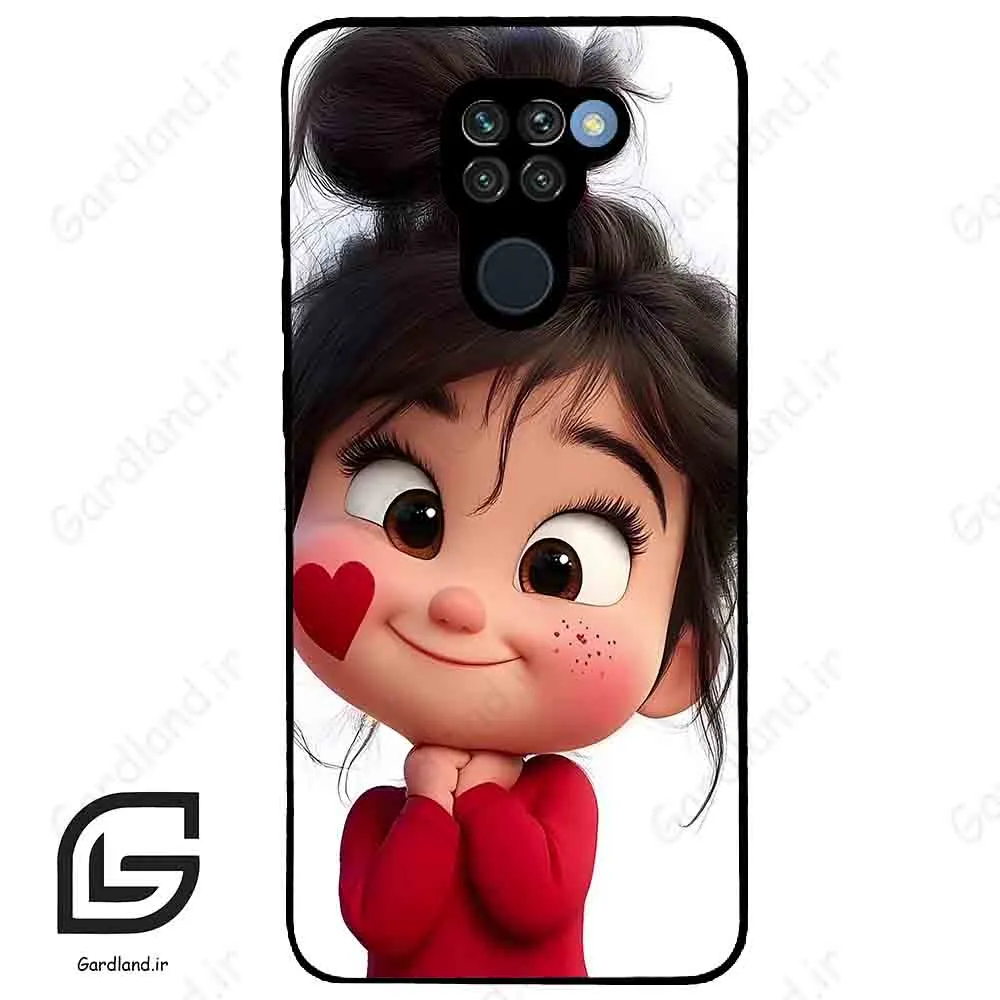 قاب گوشی شیائومی ردمی نوت 9 (Redmi Note 9 ) طرح دخترانه کد 2026